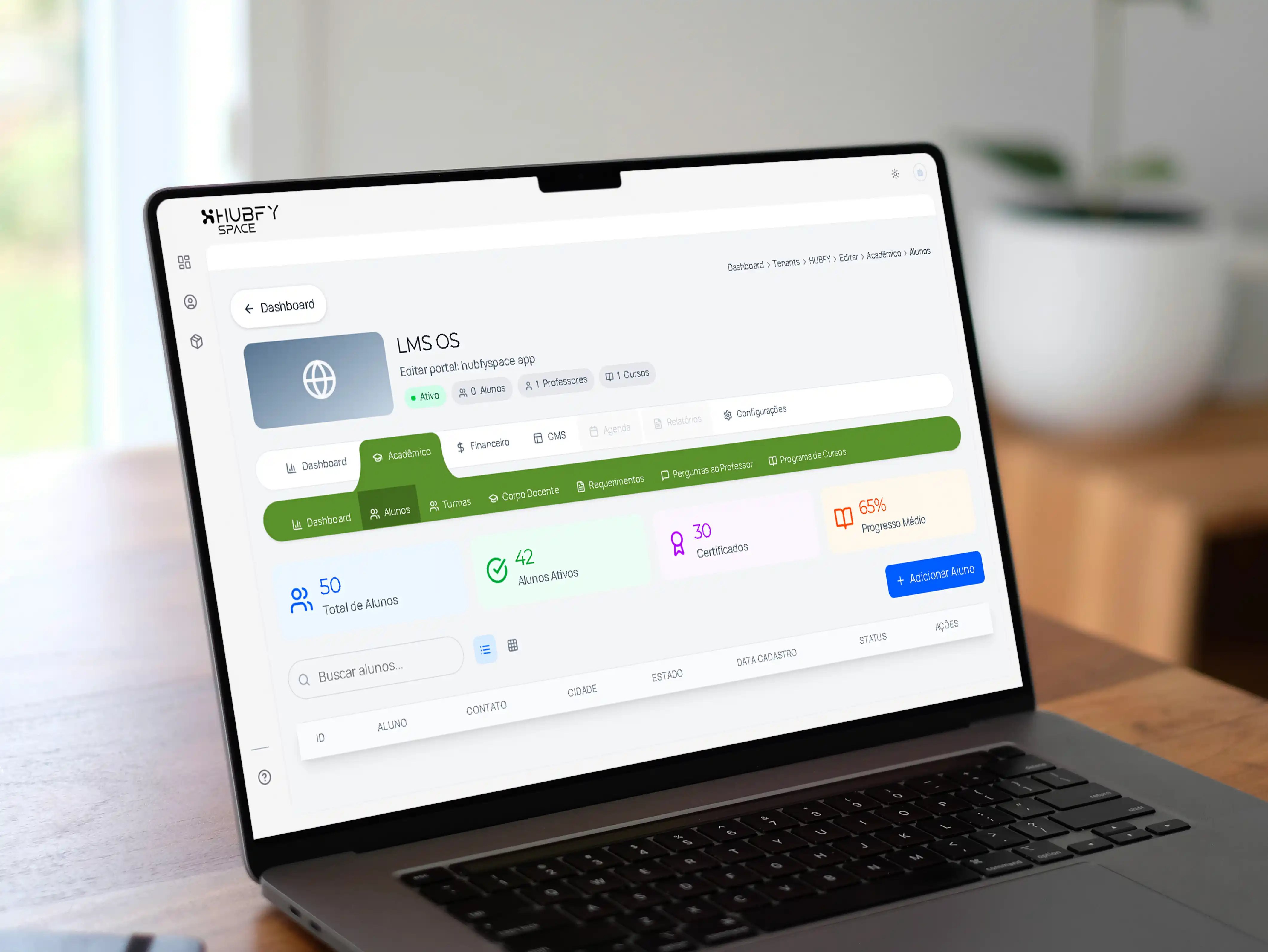 Tenha o poder de gerir tudo em um só lugar, com um sistema completo e intuitivo.